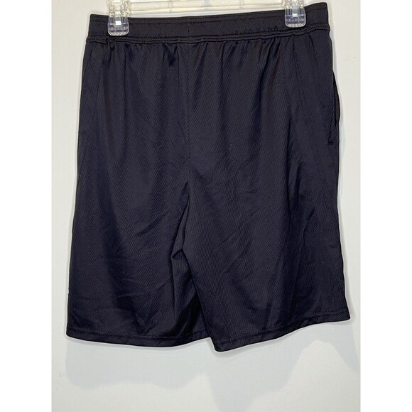 All In Motion Shorts Boys Medium Black Polyester Athletic Basketball Logo - Picture 3 of 12